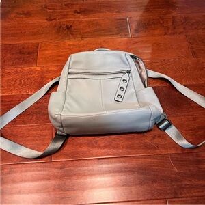Elegant Women's Gray Backpack